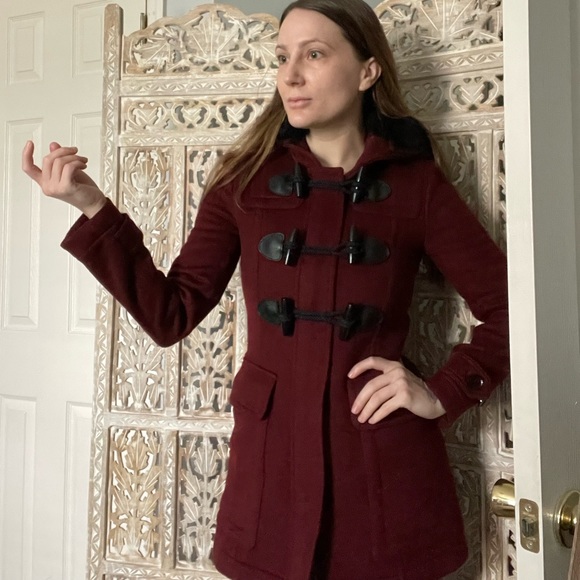 Burberry Brit Size 2 wool coat